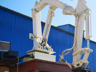 Застосування ливарного маніпулятора перед печею