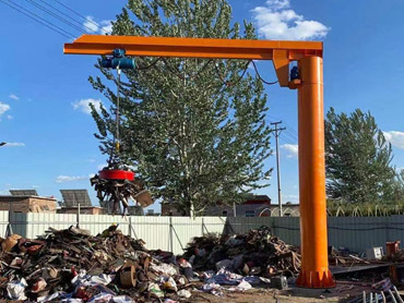 360-градусний обертовий джиб кран